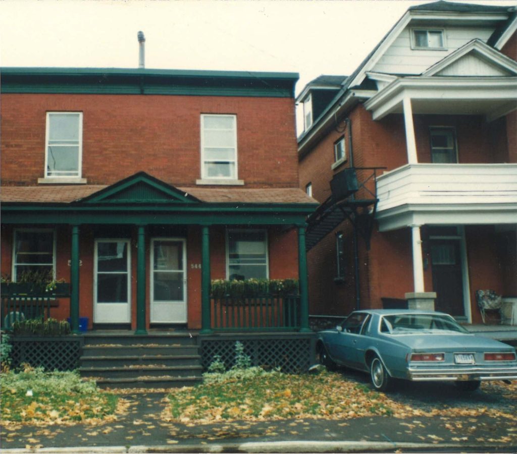 With $500 in the bank we bought our first property at 530 – 544 McLeod.
